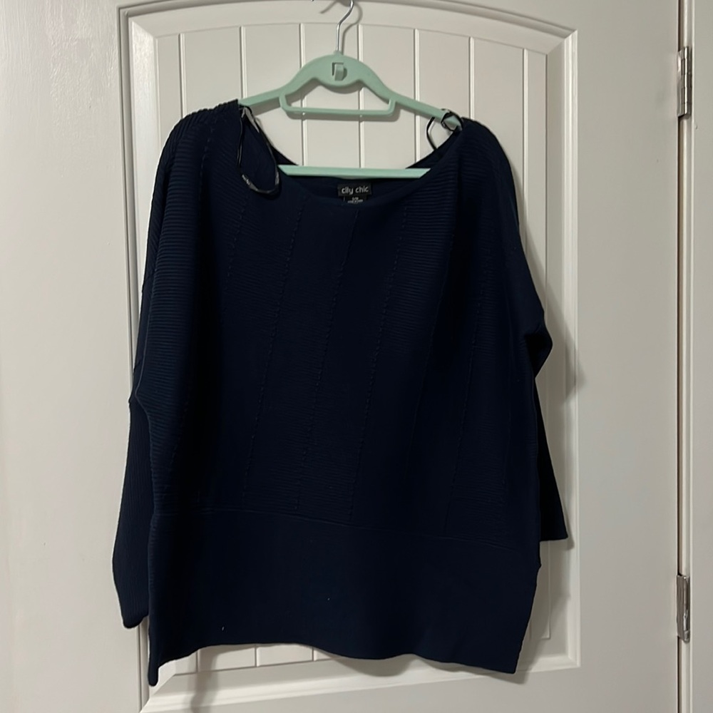 Navy Blue Sweater